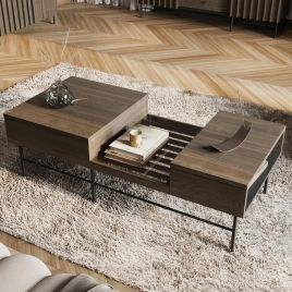Nixie Vector Coffee Table - Portland Ash