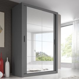 Artimas19 - 2 Sliding Door Wardrobe 120cm - Grey