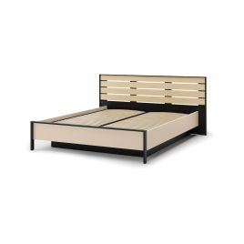 Kingsize Bed - LINNA Ottoman Bedframe with Underbed Storage - Beige