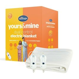 Electric Blanket Heated Dual Control Winter Warming - 3 Sizes