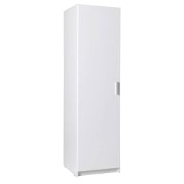 Wardrobe - MANISTA I 1 Door Wardrobe White Gloss 47cm