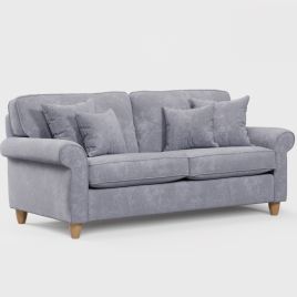 3 Seater Sofa - COASTAL Fabric - Anthracite
