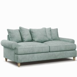 4 Seater Sofa - LUXE Fabric - Light Green