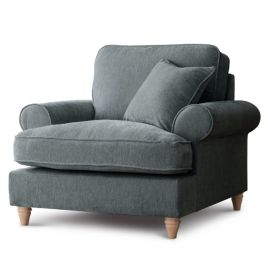 Armchair - RAYONG Fabric - Charcoal