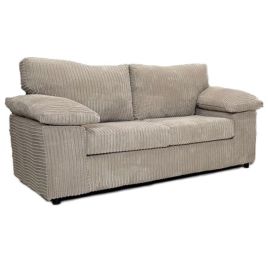 2 Seater Sofa - CORDURA Full Back Jumbo Cord Sofa Mink