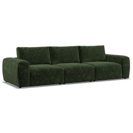 3 Seater Sofa - GRAZ Fabric Bottle Green