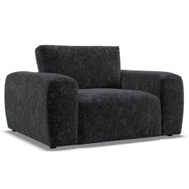Armchair - GRAZ Fabric Black