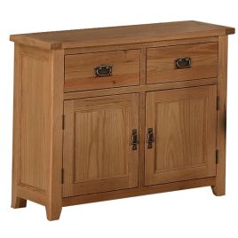 Paxley Large Sideboard with 2 Drawers and 2 Doors - Oak