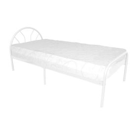 Blaze Braxton Single Size Metal Bed Frame - White