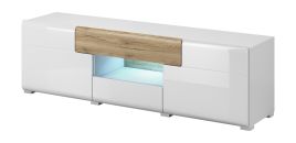 Ohio 41 TV Cabinet 159cm - White Gloss
