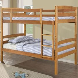 Fiorella Solid Wood Bunk Bed - Antique Pine