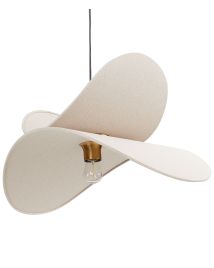 Linen Pendant Lamp Beige MASCOTA