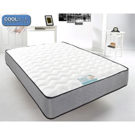 Touch Cool Blue Mirco-Qulited Memory Foam Spring Mattress