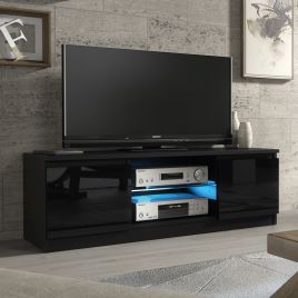 CREST TV Unit 120cm - Black