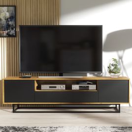 PEARL TV Unit 200cm - Black