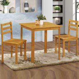 Xanthe Set of 2 Chairs - Natural Oak