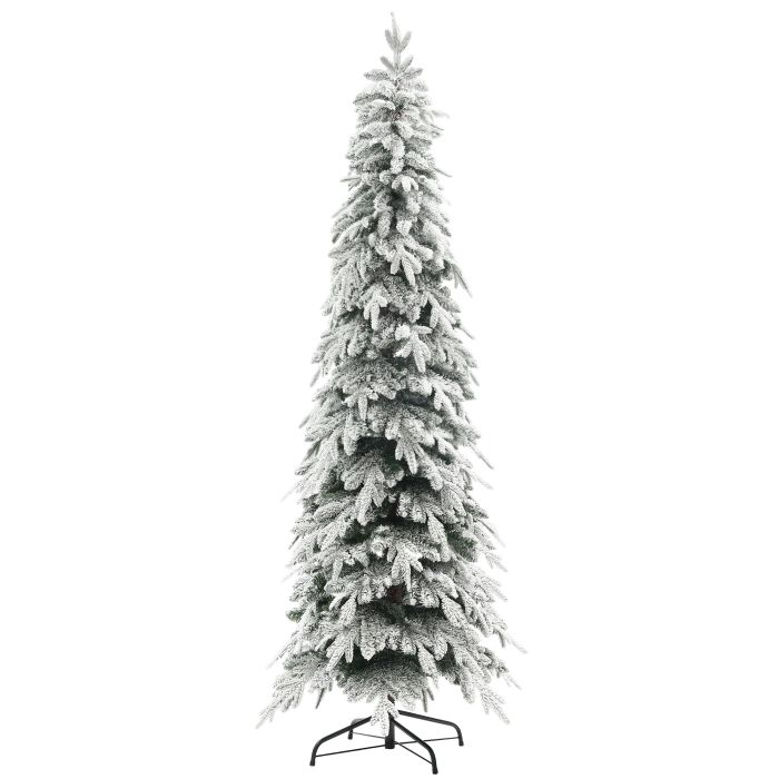Scott 7ft Pencil Artificial Christmas Tree with Downswept Branches - Green