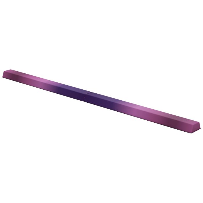 SPORTEDGE 7.7ft Folding Gymnastics Beam, Floor Balance Beam for Kids with Anti-Slip Base, Gymnastics Equipment for Home, Purple
