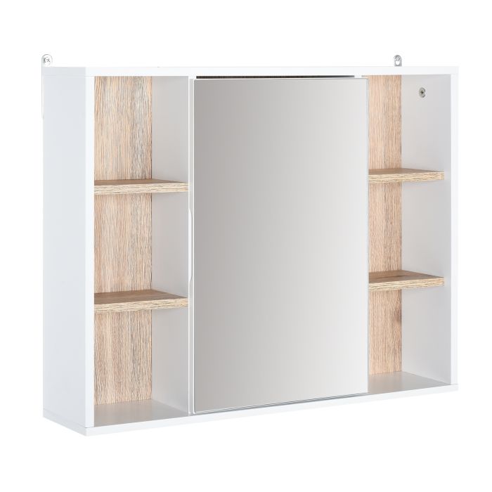 Bathroom Mirror Cabinet - Wall Mounted Medicine Cabinet - White