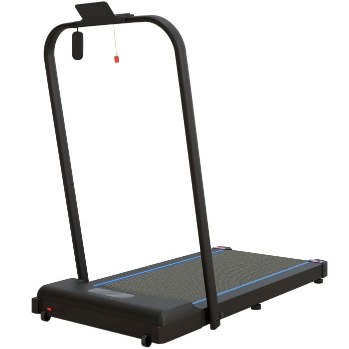 McAlpin 2.5HP Walking Pad Folding Treadmill with Remote Control and LED Display - Blue