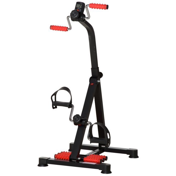 Jet Black Steel Exercise Pedal Bike - 56cm