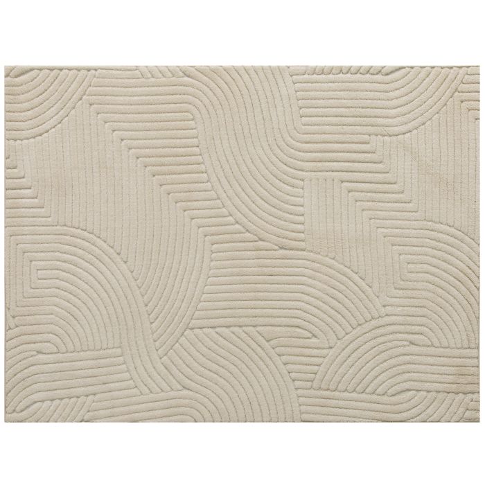 Primoor Cream Polyester Rug - 160cm