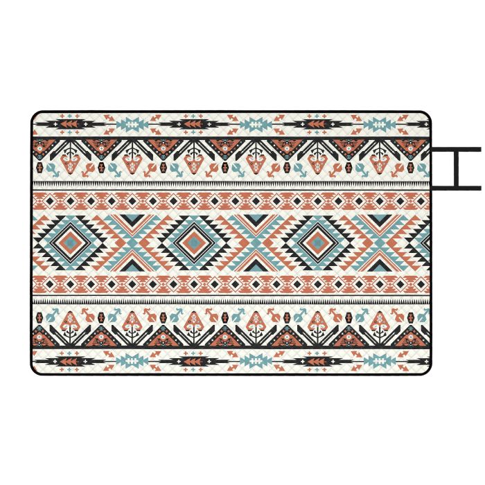 Wexloft Multi-colour Fabric Picnic Blanket - 300cm