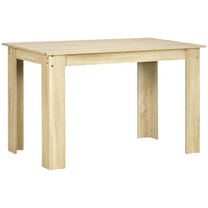 Valton Oak Dining Table - 120cm