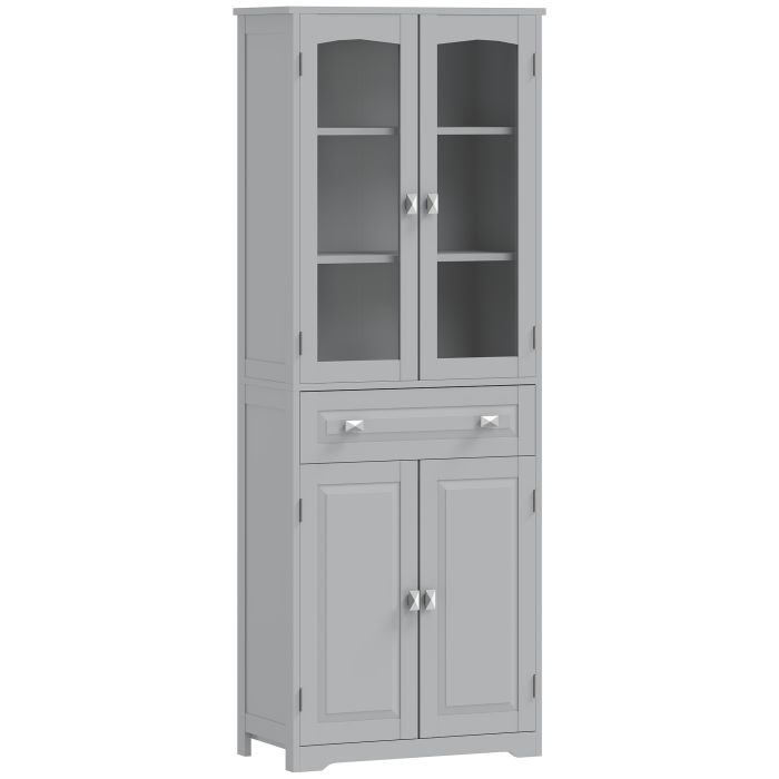Valmoor Grey MDF Kitchen Storage Cabinet - 60cm