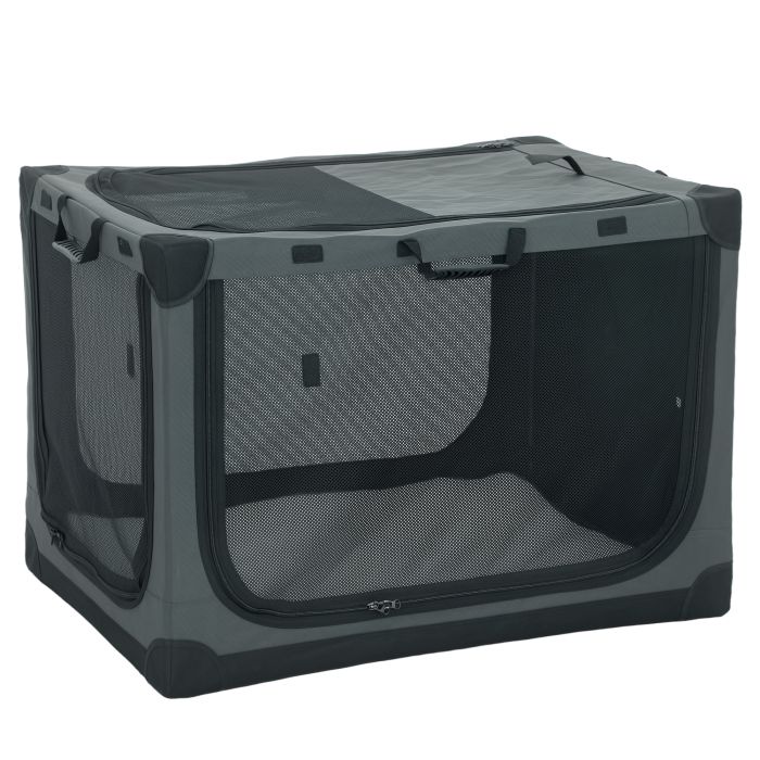 Glyloft Army Green Fabric Pet Cage - 64cm