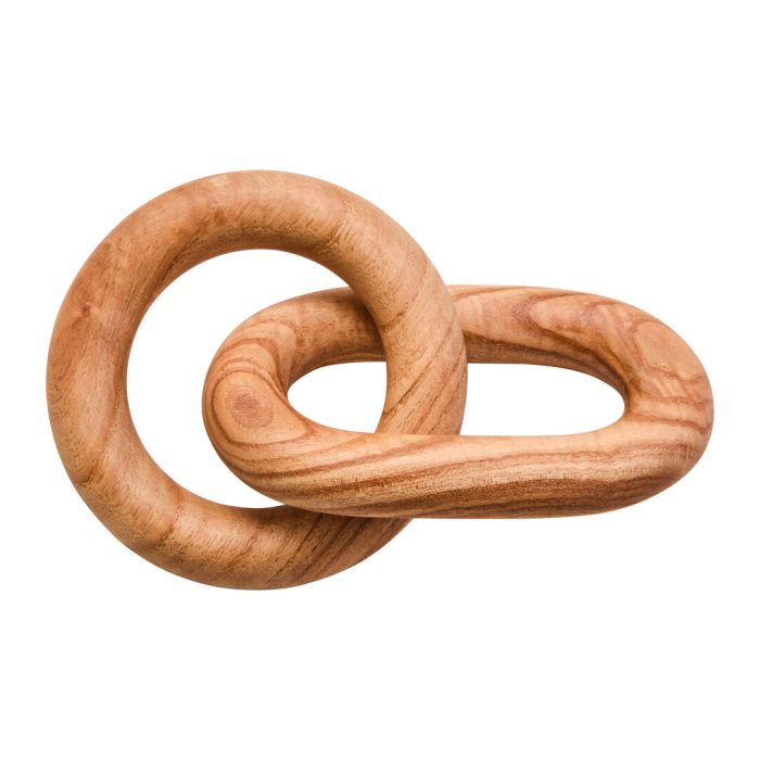 ISMERYN Decorative 2 Link Wooden Chain - Natural