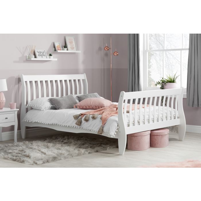 Versatile Design Solid Pine Bed Frame - Small Double 4ft