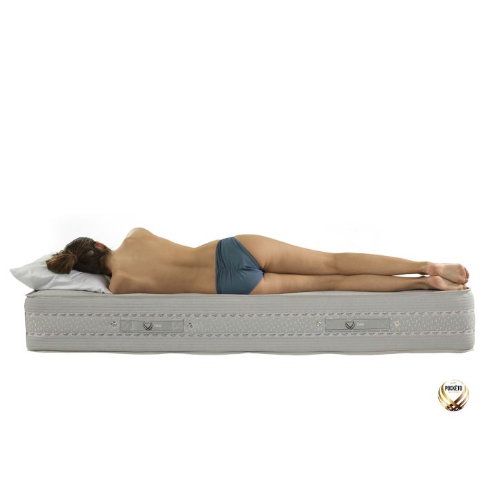 Sareer 1500 Pocket Cool Blue Memory Mattress - Super Kingsize 6ft