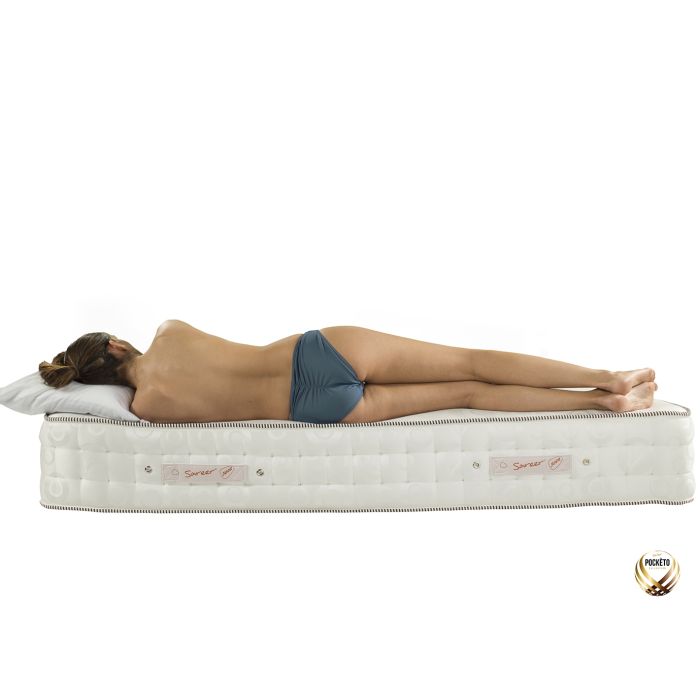 Sareer 3000 Pocket Cool Blue Memory Mattress - Kingsize 5ft