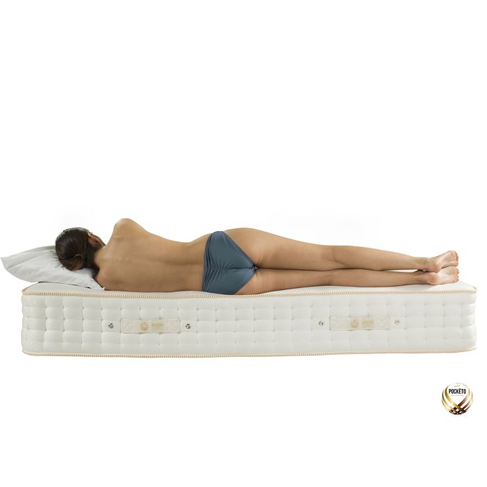 Sareer 5000 Pocket Cool Blue Memory Mattress - Small Double 4ft