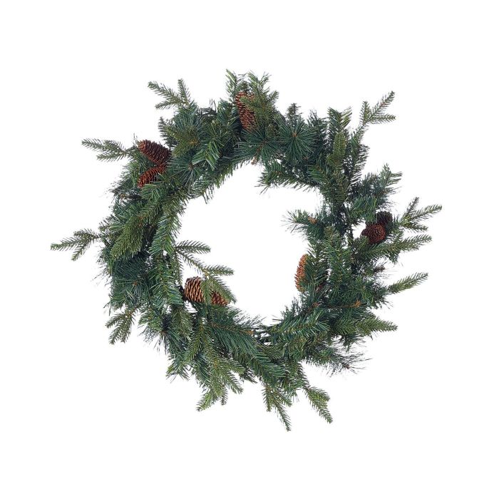 Hollybright Decorative Christmas Wreath 60 cm - Green