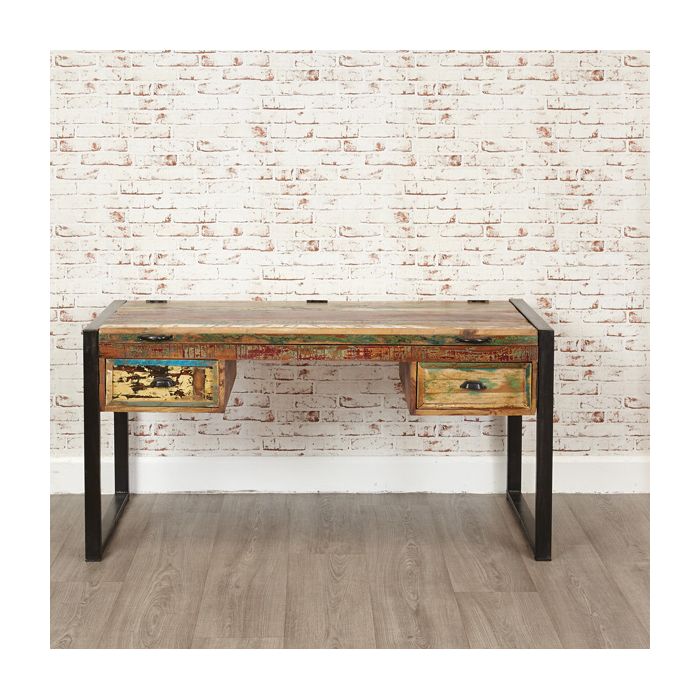 Laura Urban Edge Laptop Desk with Lift Up Storage - Natural Wood