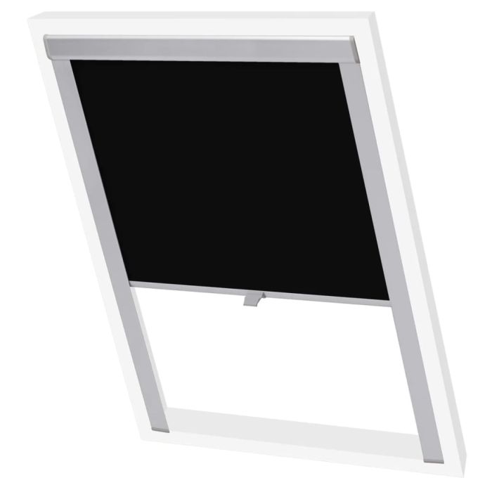 Blackout Roller Blinds Black C02