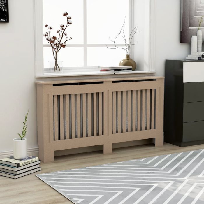 Radiator Cover 152x19x81.5 cm MDF