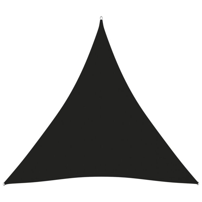 Sunshade Sail Oxford Fabric Triangular 3x3x3 m Black