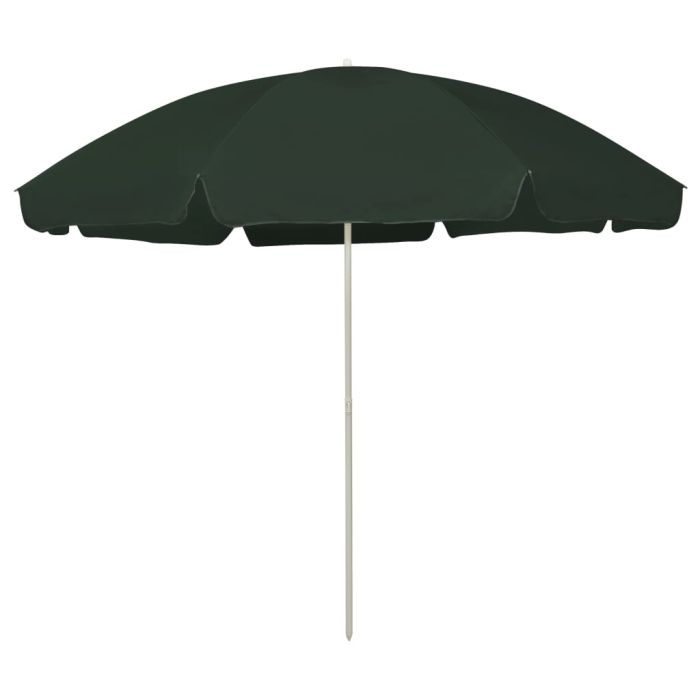 Beach Umbrella Green 300 cm