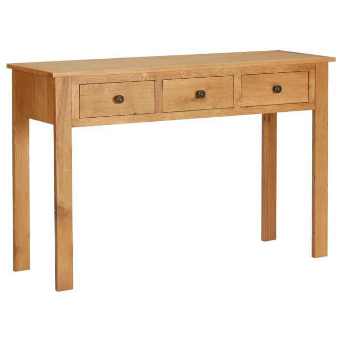 Dressing Table 110x40x75cm Solid Oak Wood