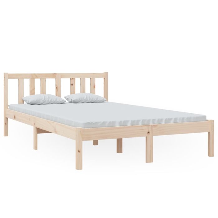 Bed Frame Solid Wood 120x200 cm