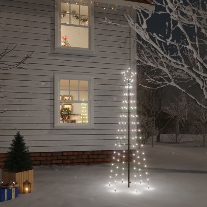Faune Christmas Tree Spike Cold White 108 LEDs 180cm