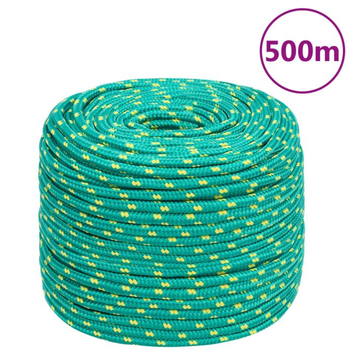 Boat Rope Green 8mm 500 m Polypropylene