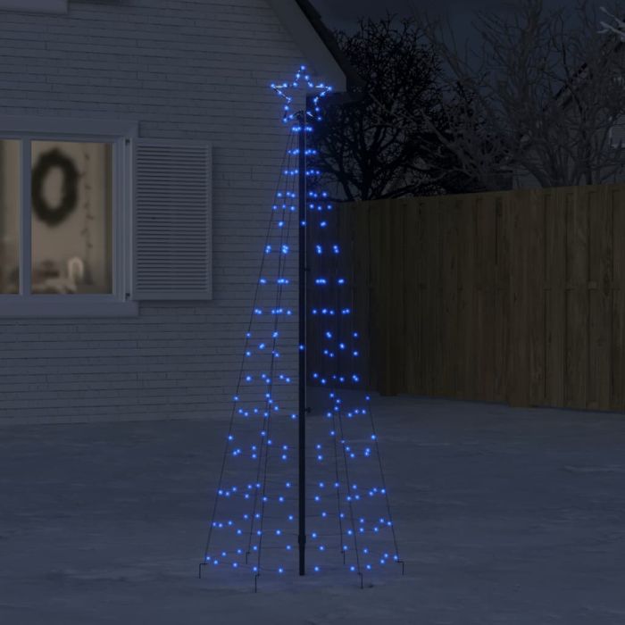 Faune Christmas Tree Light with Spikes 220 LEDs Blue 180cm
