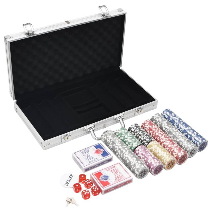 Poker Chip Set 300 Pcs 11.5 g