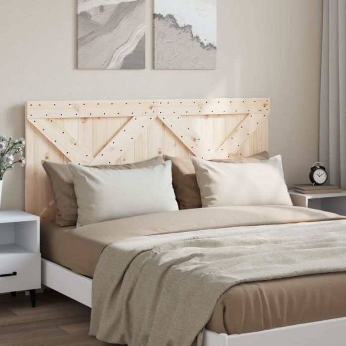 Headboard 160x104 cm Solid Wood Pine