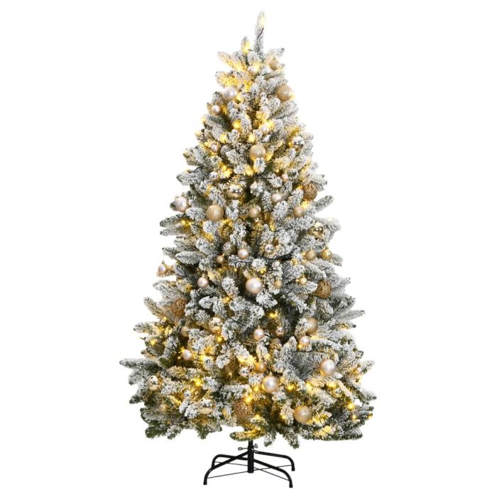 Nevis Aven Artificial Christmas Tree 300 LEDs Ball Set 180cm
