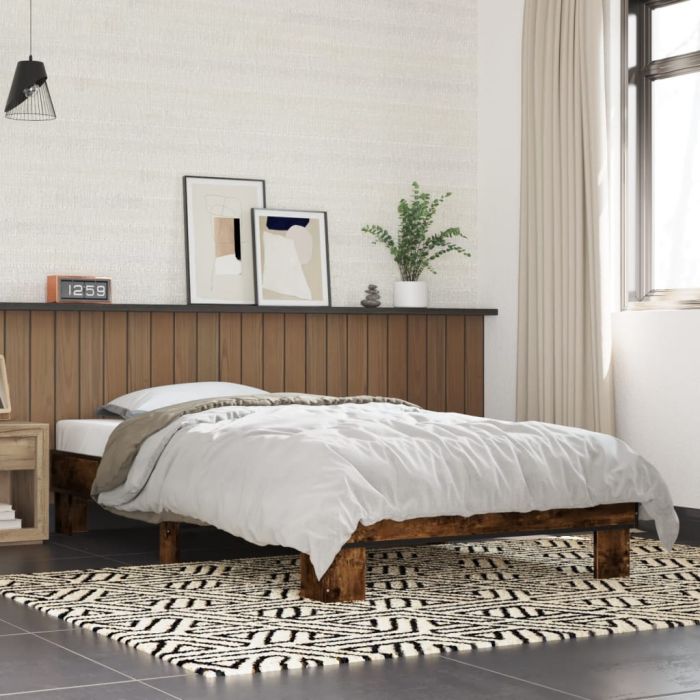 Bedframe Smoked Oak 75x190cm Small Single
